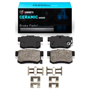 Honda S2000 Ceramic Brake Pads - Rear - R1 Concepts - R1 Concept Ceramic - `00-`13